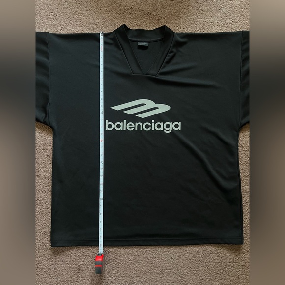 BALENCIAGA 3B Sports Icon Ski Long Sleeve T Shirt Black Size M - Picture 12 of 12